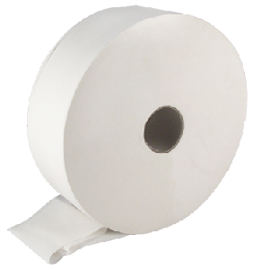 Maxi Jumbo Toilet Rolls 6 x 410m 2 ply, 2¼ or 3 inch core
